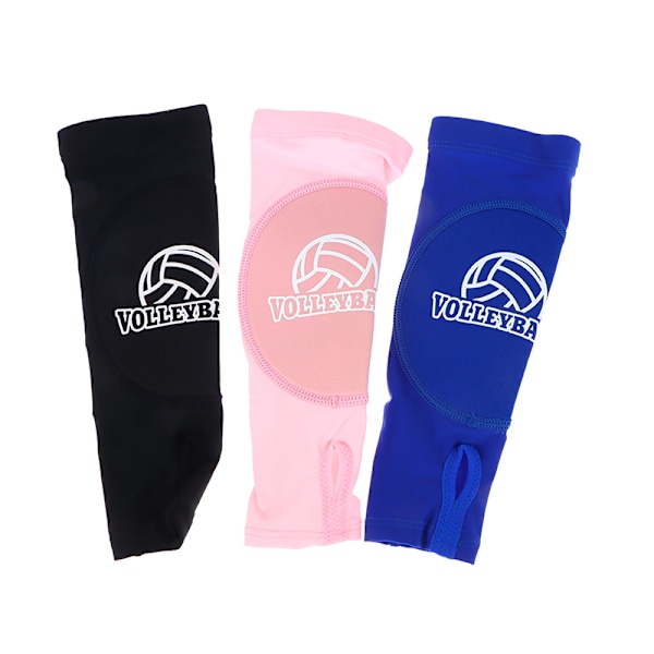 1 par armdeksler Gjenbrukbare armbeskyttelseshylser for volleyball Black
