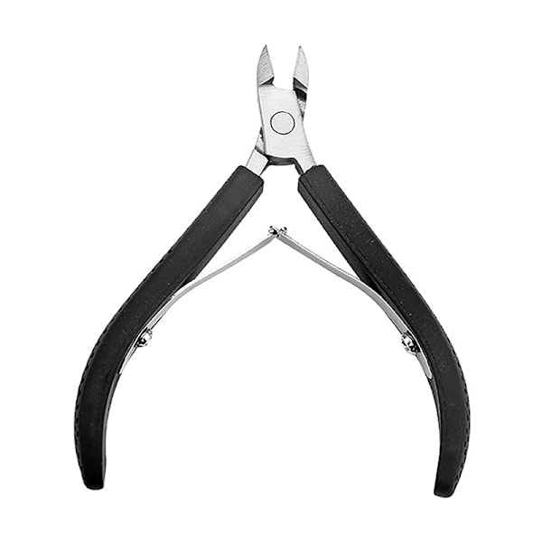 Ruostumaton icle Nipper Nail Art ter Clipper Manicure ter Black