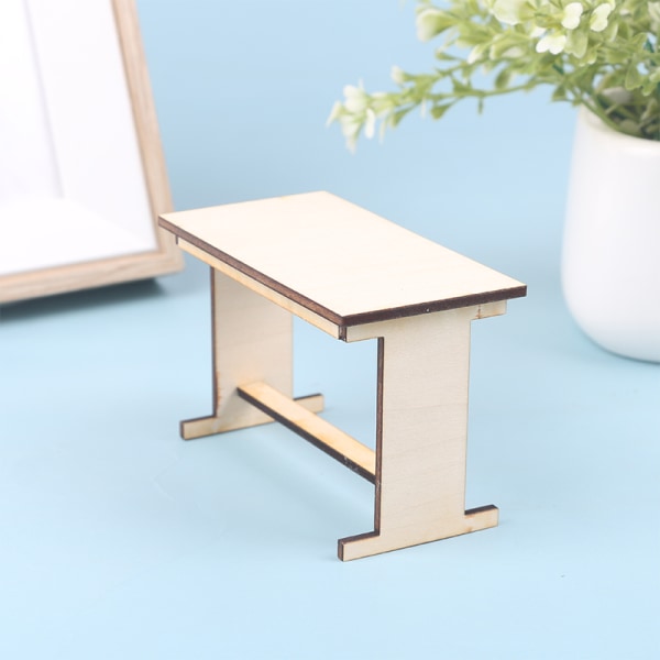 1:12 Dockhus Miniatyrbord Matbord Modell Dekor