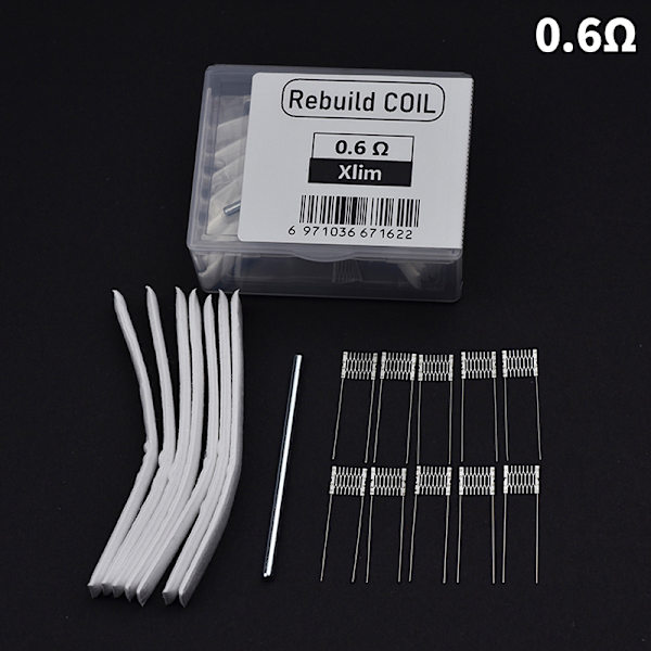DIY Rebuild Kit Mesh Coil Tilbehør til Xlim Reparationsværktøj 0.8Ω