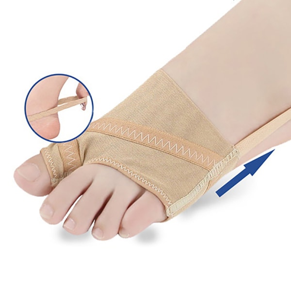 Toe Valgus Correction Device suojaava hiha jalkojen etutyynyt L