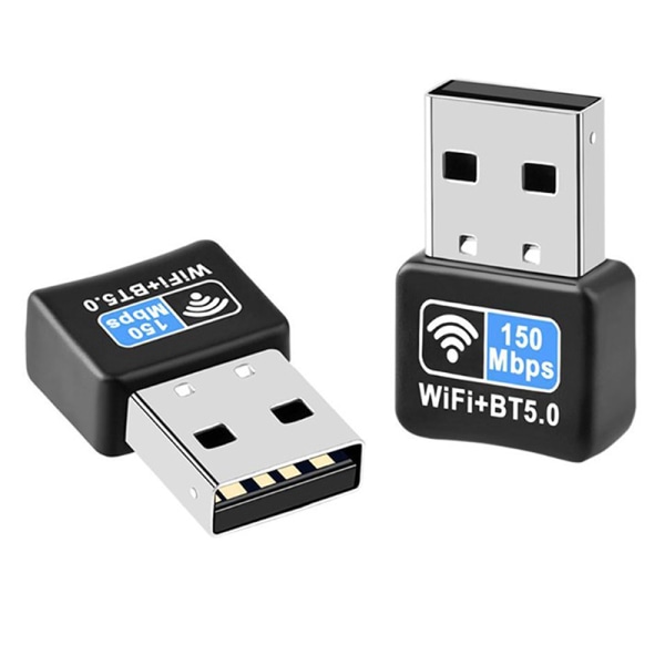 150 Mbps Trådlös Mini USB Wifi-adapter Black