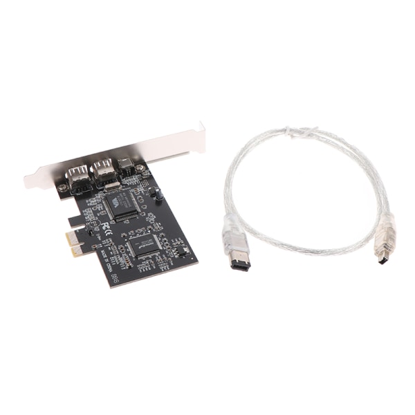 PCIe Firewire-kort for 10 Black Onesize