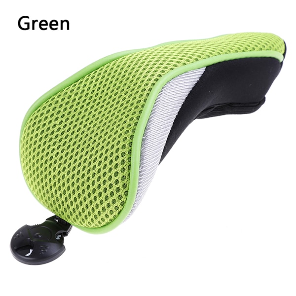 Mesh Golf Headcover Golf Club Rescue Head Covers Green