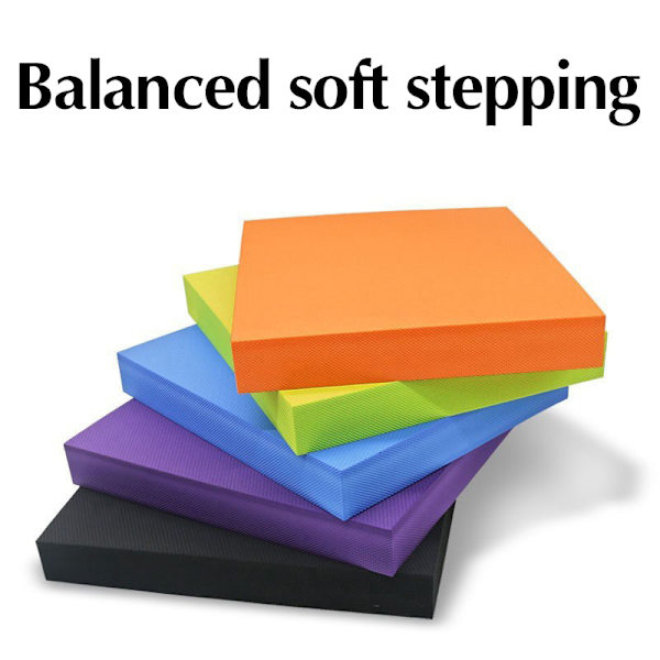 TPE Balance Soft Yogamatte Yogamatte Sports Treningsmatte Gulvmatte gray 30*20*5CM