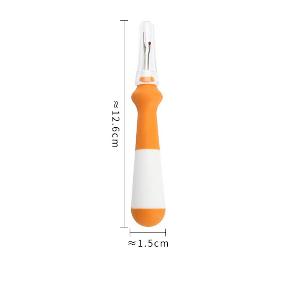 Silikonilanganpoistaja Ompelutarvike Orange 1PCS