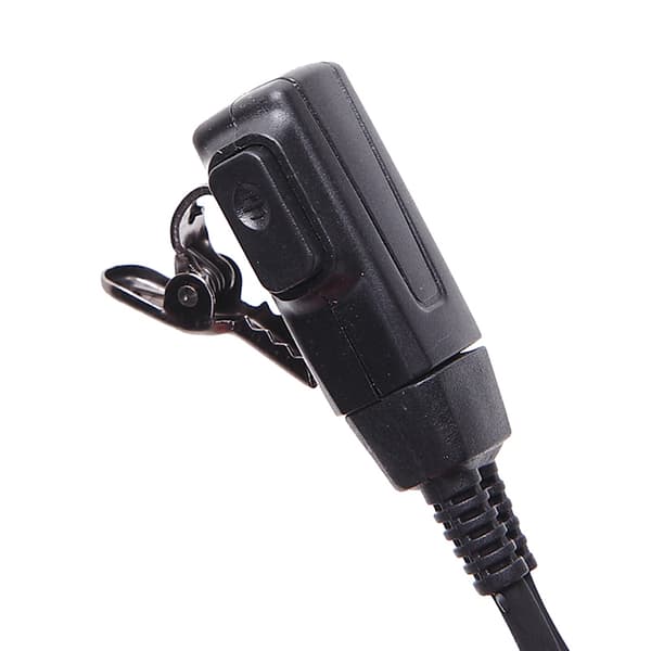 Air Tube Hörsnäcka Headset Hörlur Mic Hörsnäcka