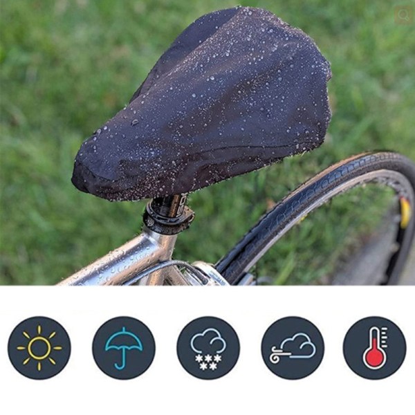 Utendørs sykkelsete regntrekk Tilbehør Vanntett sal Dark blue 20e9 | Dark  blue | Fyndiq