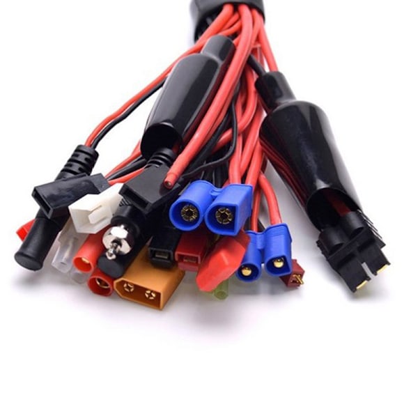 RC Lipo Battery Multi Charger Adapter Blykabel til Tamiya