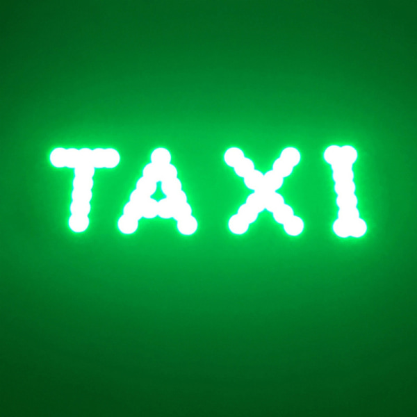 Taksikyltin LED-merkkivalopaneelin kyltin varoitusvalo Red