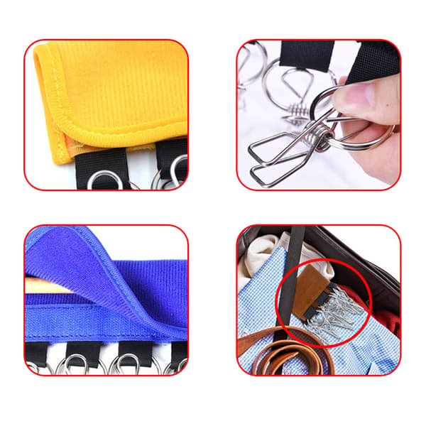 10 Clips Caps Holder Hat Organizer Hat Hanger Organizer Black