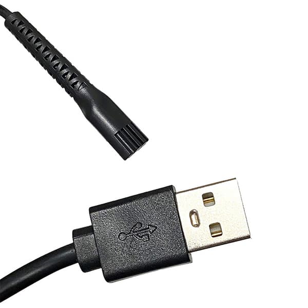 Elektriska hårklippare Power USB Laddningskabel Linje Bla