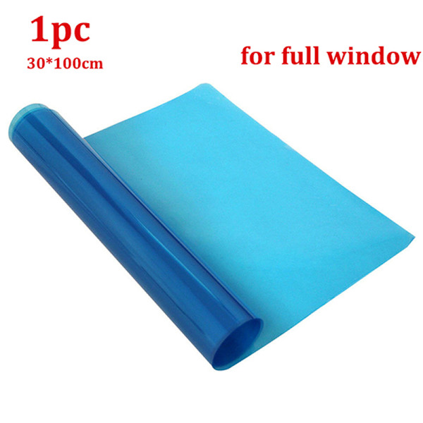 30cmx100cm auton sivuikkuna, takanäkymä, huurtumista estävä sadekalvo Blue