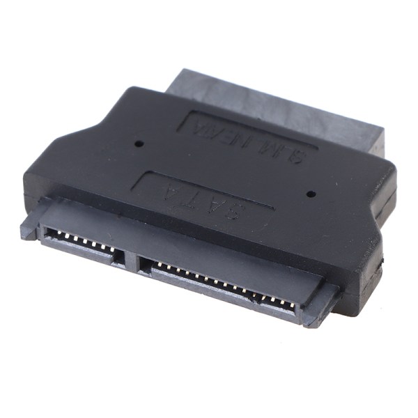 SATA 22Pin til 13Pin Slimline SATA Adapter 7+15 Seriell Hun