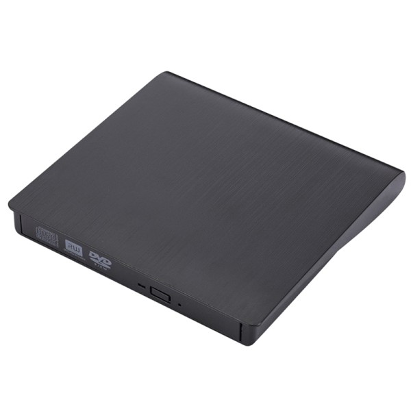 Bærbar ekstern Slim USB 2.0 DVD-RW/CD-RW-brenneropptaker