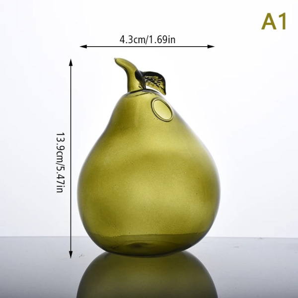 4 stilar granatäpple hasselnöt Päron kalebass form blomvas A2