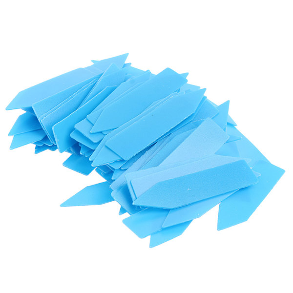 100 stk. 5*1 cm s Etiketter Indendørs Bonsai Navneskilt Plast Multicolors Blue