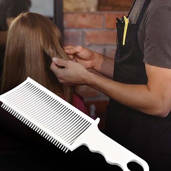 Flat Top Fading Combs Barber för män Värmebeständig Fade Comb