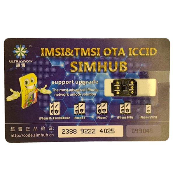 Heicardsim TMSI PRO QPE iPhone 6 -13:lle Vakaampi