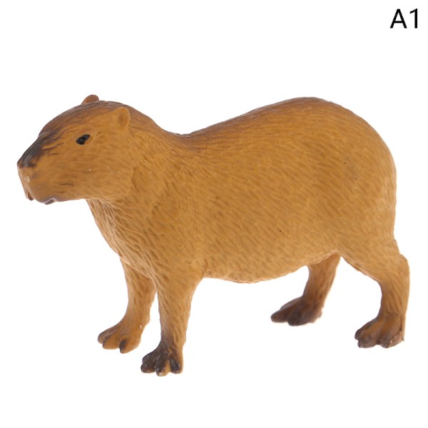 1st Barnsimulering Vilda djur Modell Capybara Toy A1