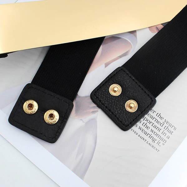 Designerbälten Dambälte Damkläder Accessoar Klänning Bälte Gold