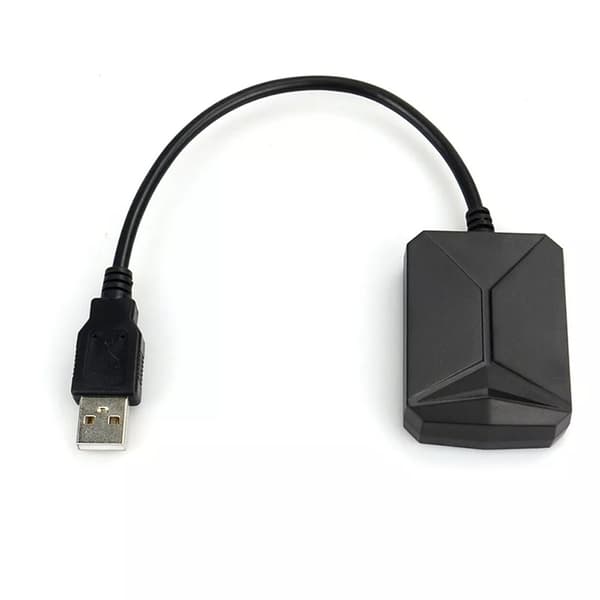 TPMS bildekktrykksystem Overvåking trådløs USB-alarm Black one size