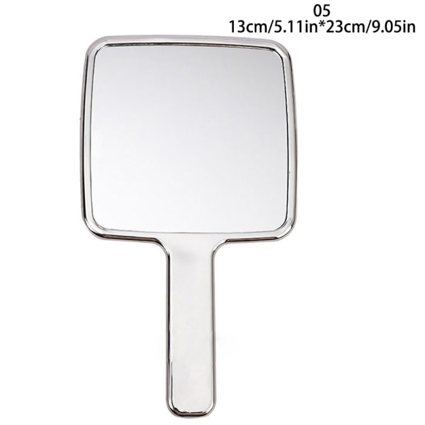 1 PC håndholdt makeup spejl bærbart skønhedsspejl square 13*23cm