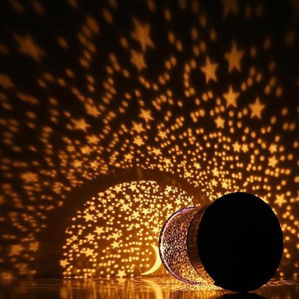 1 kpl LED-yövaloprojektori Starry Kids -unilamppu