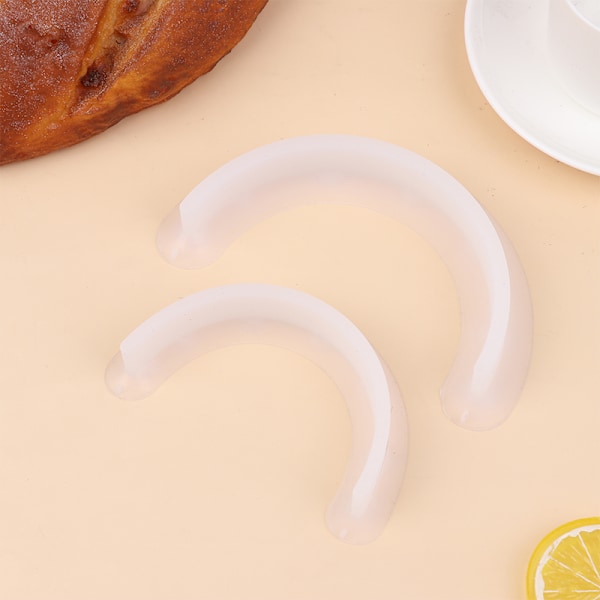 Cubby Tallriksavdelare Klar 2-pack Avdelare Silikon Separator S Transparent