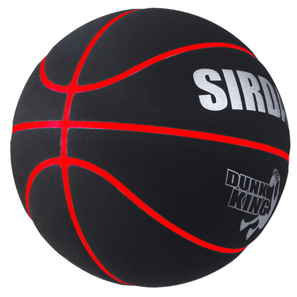 Mjuk mikrofiberbasket, slitstark utomhusbasket Red