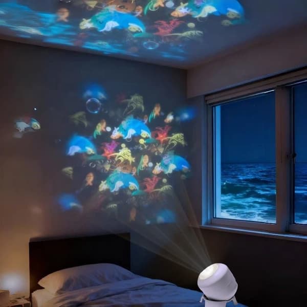 LED-valtameriprojektorivalo White