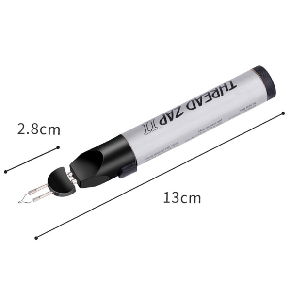 Burning Line Pen Trim Poltto- ja sulatuskierrehitsausvärikynä Silver