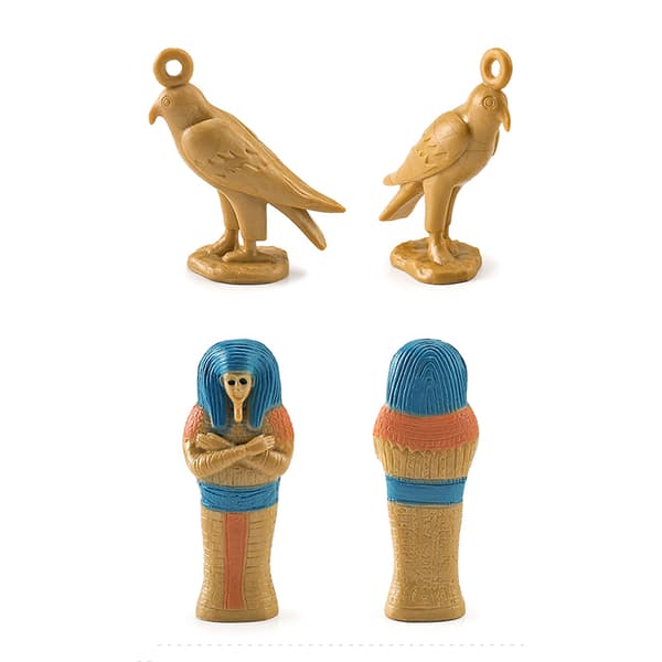 12x Ancient Egypt Figures High Simulation Small Statue Toy
