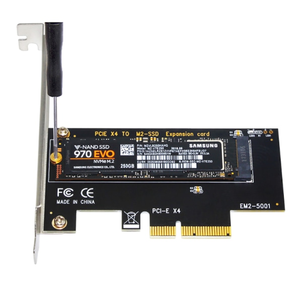 Lisää kortteja PCIE M2/M.2-sovittimeen SATA M.2 SSD PCIE-sovitin A2