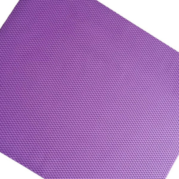 TPE Balance Blød Yogamåtte Yogamåtte Sports Fitnessmåtte Gulvmåtte pink+tiffany blue 30*20*5CM