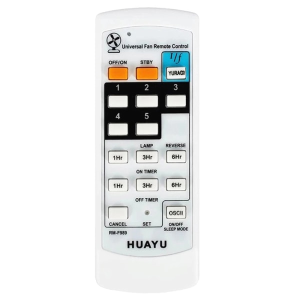 Universal Fan Remote Controller Fan Remote Control White