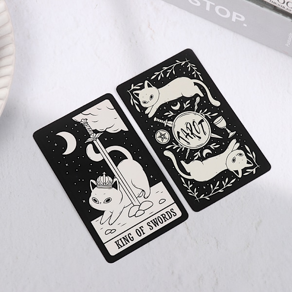 Kitten Tarot Prophecy Divination Oracle Deck Family Party Board