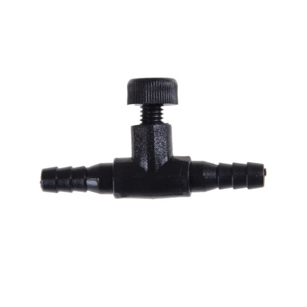 20 st 4 mm akvarium akvarium Justera luftledningsslangens volymflöde Black