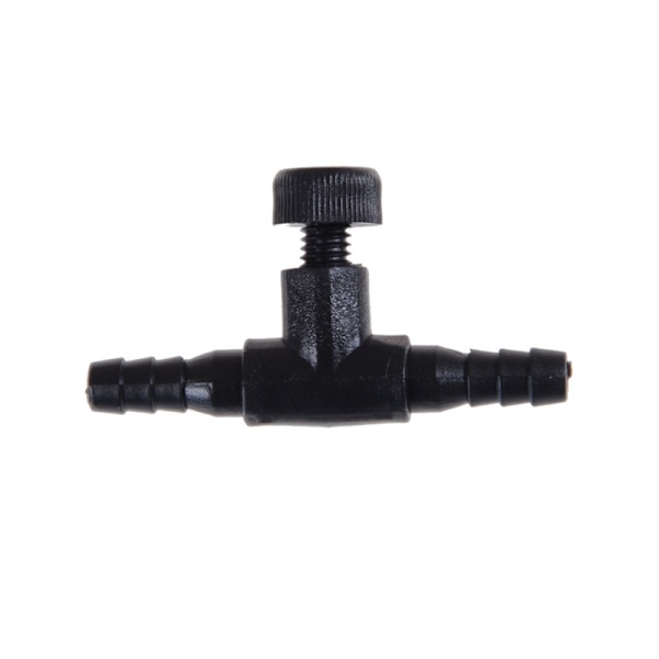 20 stk 4 mm akvarium akvarium Juster luftledningsslangens volumenflow Black