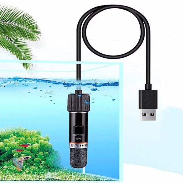 USB mini akvarium varmestang for liten fisketank