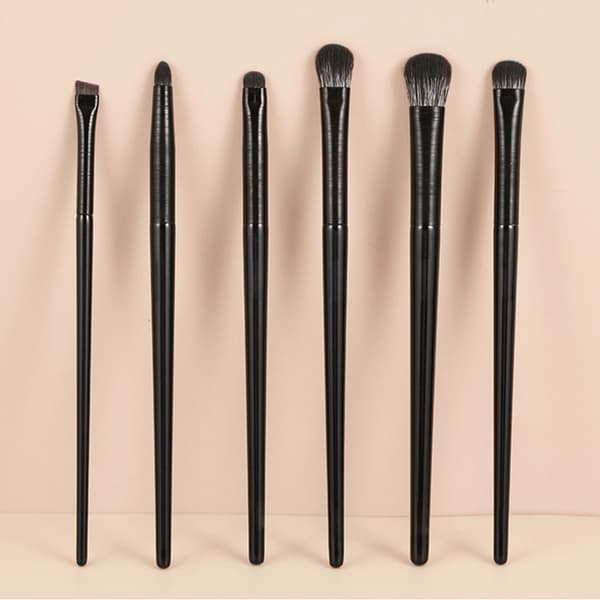 6-pack ögonmakeupborstar - Set med blandningsborstar