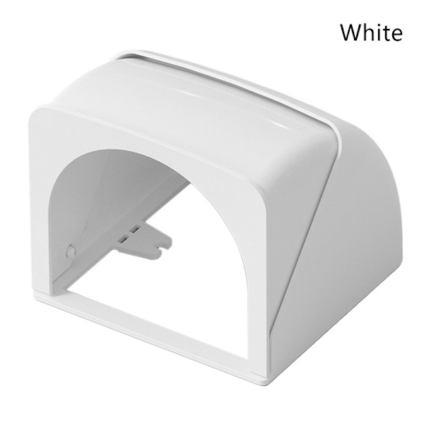 Badrumsuttag Vattentät Box Switch Cover White