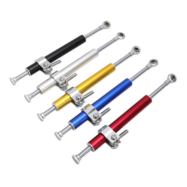 330MM Motorcykel Stabilisator Aluminiumslegering Styredæmper Red