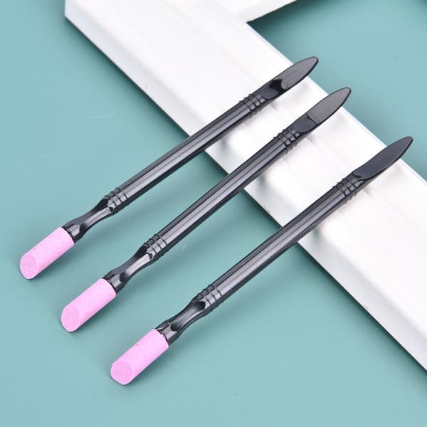 1 kpl Nail Art Quartz Pusher Tool Manikyyri Stone Polish Stick Gr
