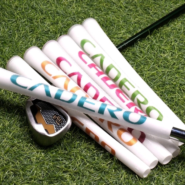 Universal Golf Club Grips Gummihåndtag Trainer Stabilt greb White Silver