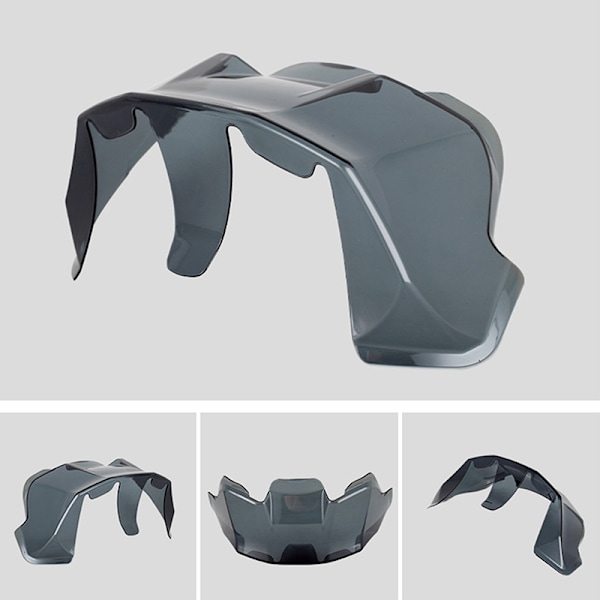 1 Stykke Motorcykel Bageste Trim Hjelm Spoiler Til RX7X RX-7X VZ-R Gray