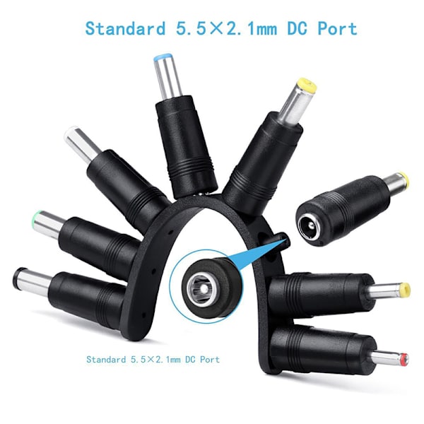 Universal USB -DC- power liitinsovitin