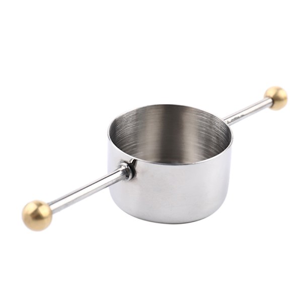 30ml Stainless Steel Bar Jigger Med Håndtag Mål Cup