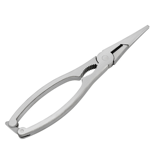 304 Krabbekloklemme i rustfrit stål Easy ing Krabbekloværktøj Silver