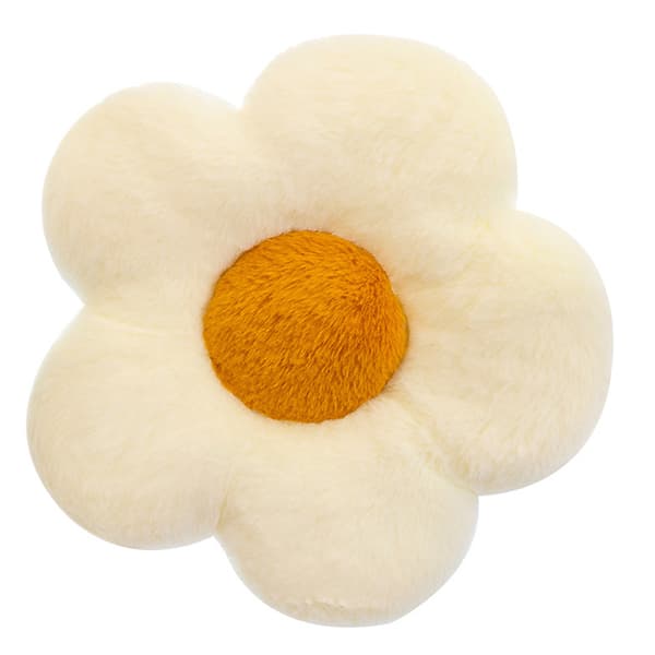 35 cm Fylt Daisy Flower Setepute Solsikkeform Purple